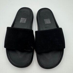 Lululemon Restfeel Womens Size 5 Black Slide Sandals